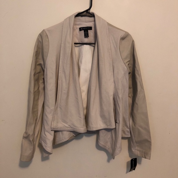 INC International Concepts Jackets & Blazers - INC Jacket - Beige INC International Concepts Jackets & Blazers - INC Jacket - Beige